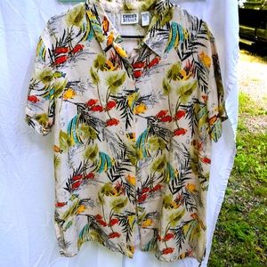 Chico’s, size 2 button down shirt. Linen/Lyocel.